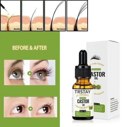 Fast Natural Eyelash Growth Serum