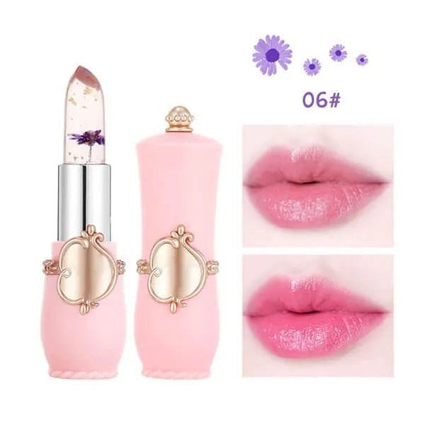 Crystal Jelly Flower Color Changing Lipstick