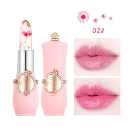 Crystal Jelly Flower Color Changing Lipstick