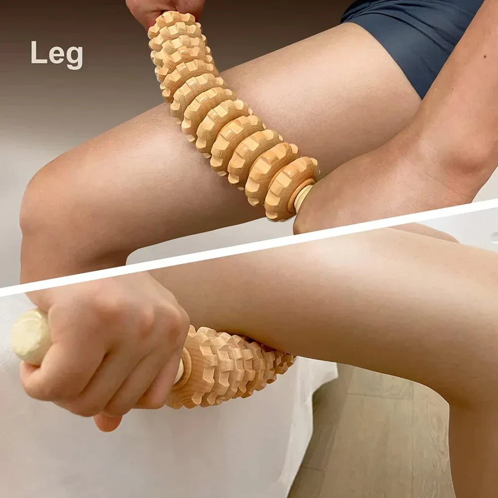 Wood Therapy Roller Massager